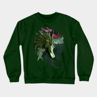 Watermelon Tourmaline Dragon Crewneck Sweatshirt